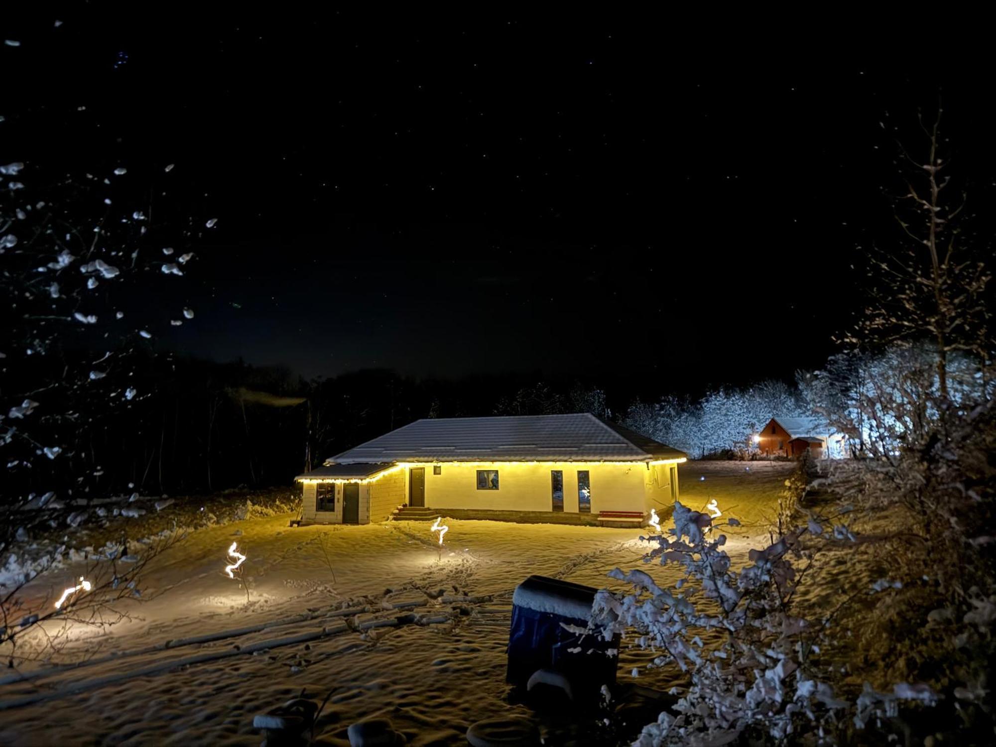 Cottage Bytheriver Arpaşu de Sus Exteriör bild